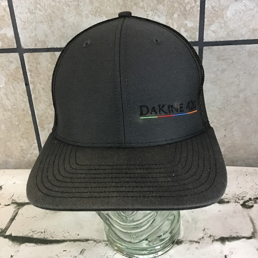 Dakine 420 Hat‎ Mens Snapback Gray Mesh High Yield Science Ball Cap Flaw